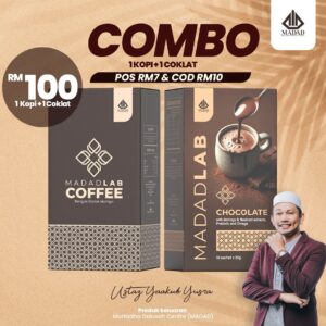 Combo 1 Kopi + 1 Coklat
