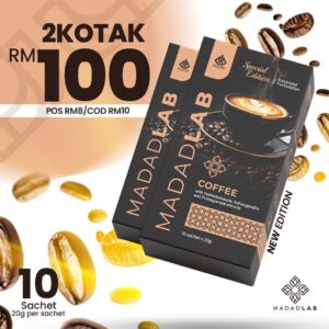 Limited Edition MADADLAB Coffee 2 Kotak