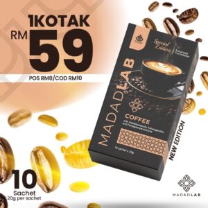 Limited Edition MADADLAB Coffee 1 Kotak